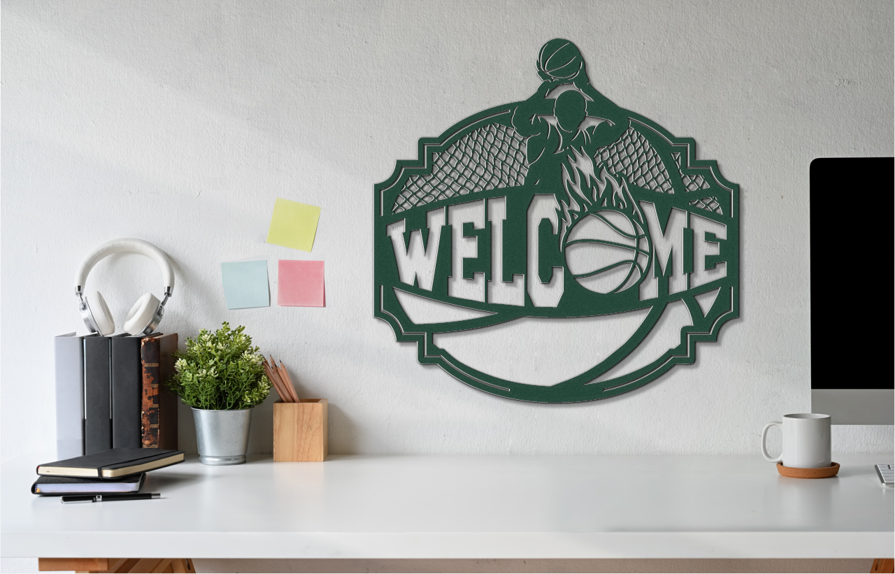 Men Basketball Welcome
