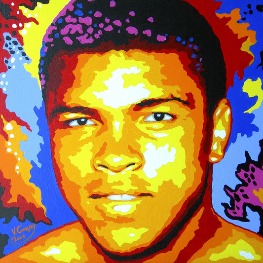 Original Muhammed Ali Painting